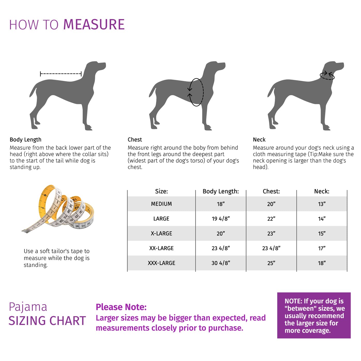 HDE Dog Pajamas One Piece Jumpsuit Lightweight Dog PJs Shirt for M-3XL Dogs Winter Foxes - L