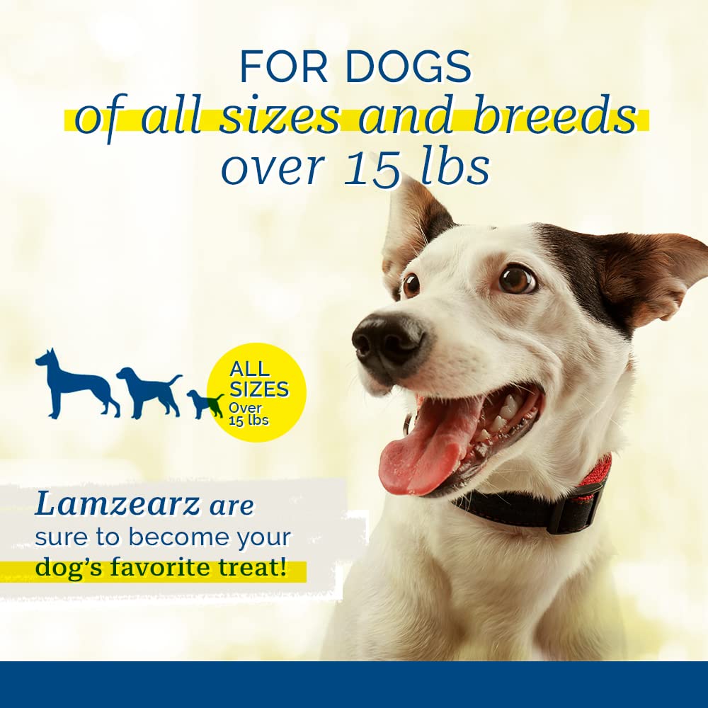 Pet Center, Inc. (PCI - Lamzearz - 24 Pack of Premium Lamb Ear Dog Treats