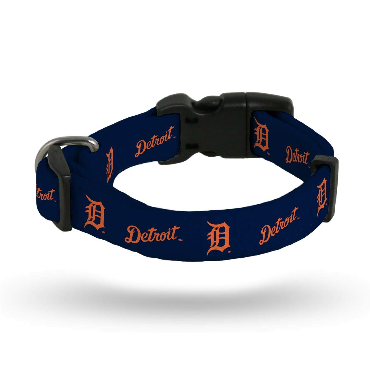 Rico Industries MLB Detroit Tigers Pet CollarPet Collar Small, Team Colors, Small
