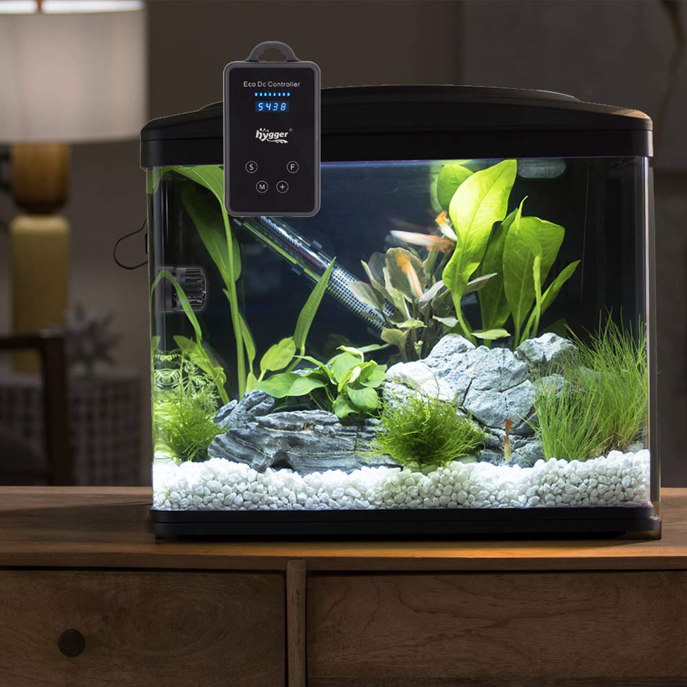 Hygger Mini Wave Maker Aquarium Magnetic Dc Powerhead With Led Display Controller For Saltwater Tank, 2600 Gph Aquarium Water Ci