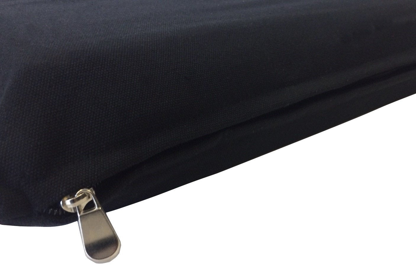 Diy Do It Yourself Durable Tough Black Canvas Pet Dog Bed Pillow Cover + Internal Inner Waterproof Resistant Case Set For Small Medium Dogs - Covers Only Flat Style (Black Canvas, 36''X29'')