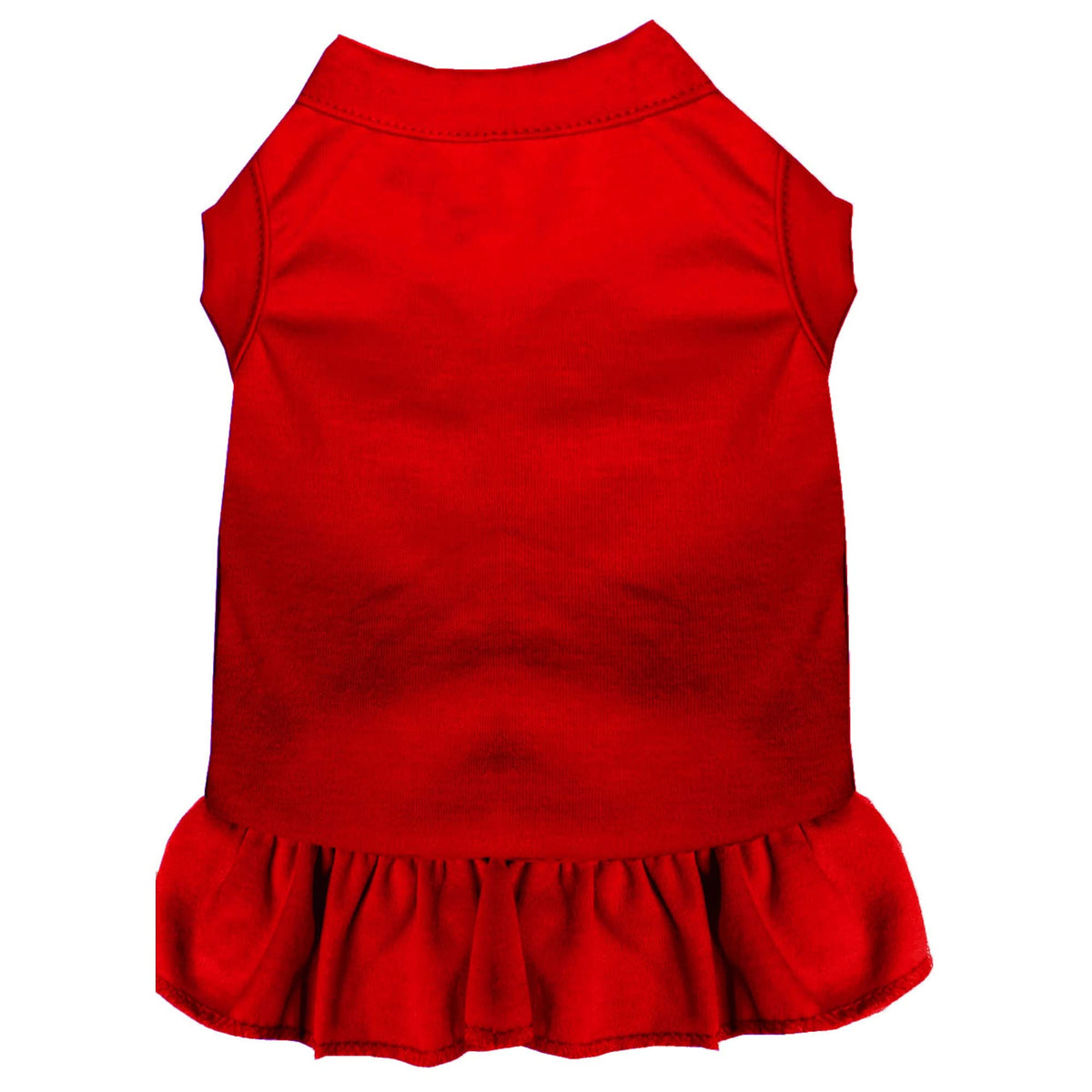 Pet Dog & Cat Dress Blank, Plain Red 4Xl (30-45 Lbs.)