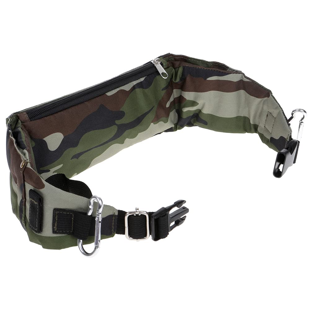 DOOG - Walkie Belt, Camo (WB06) Comfortable Fit Adjustable Dog Walking Belt - Large Zipper Pockets Phone, Keys, ID, Credit Card