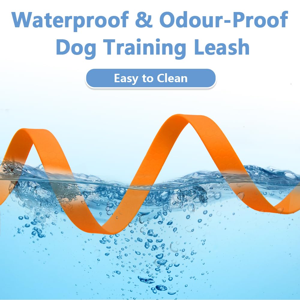 Dog Leash Waterproof Longline, Long Leash For Dogs Outdoor Training, Beach, Yard, Play, Camping, Swimming