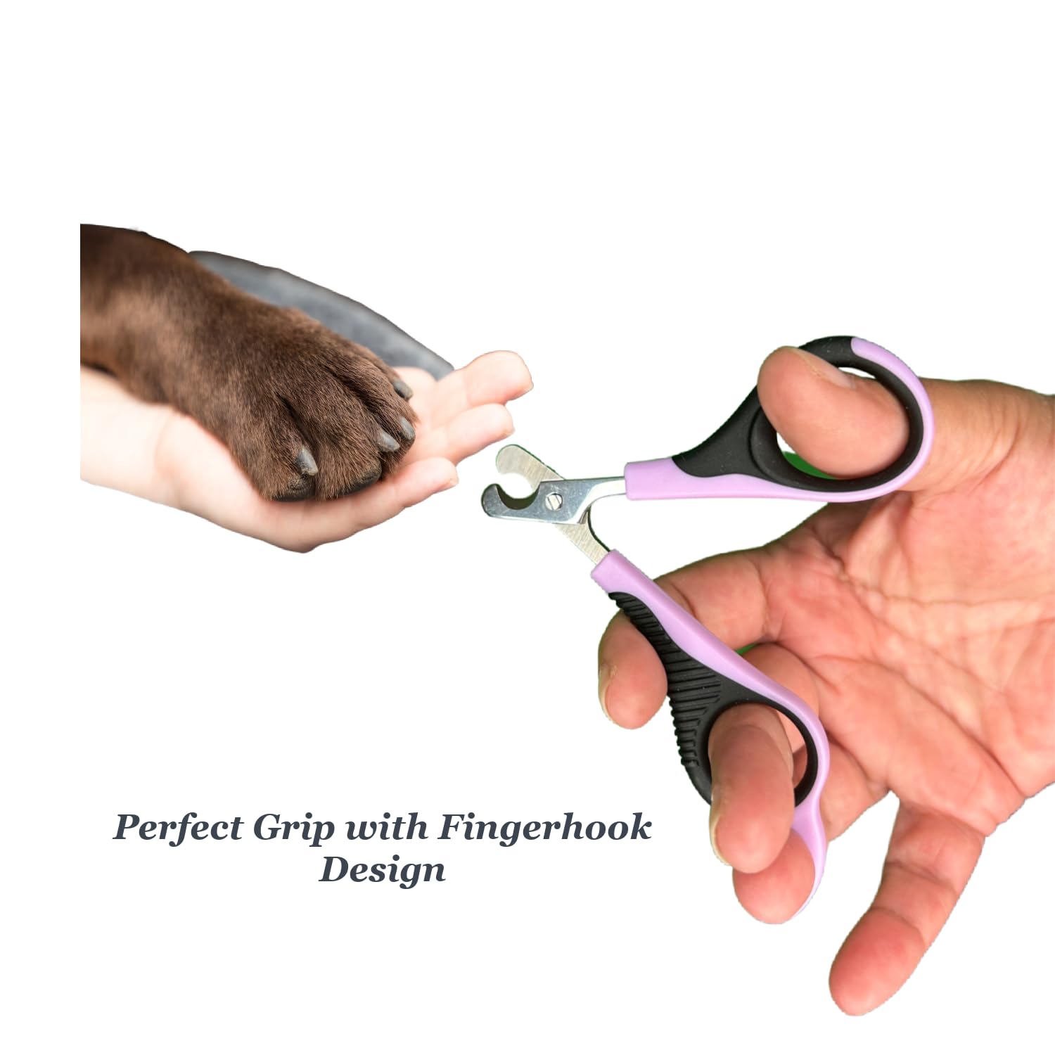 Purple Professional Small Pet Nail Clippers Easy Grip Cat Nail Clipper And Trimmer Dogs Birds Rabbits Ferrets Chinchillas