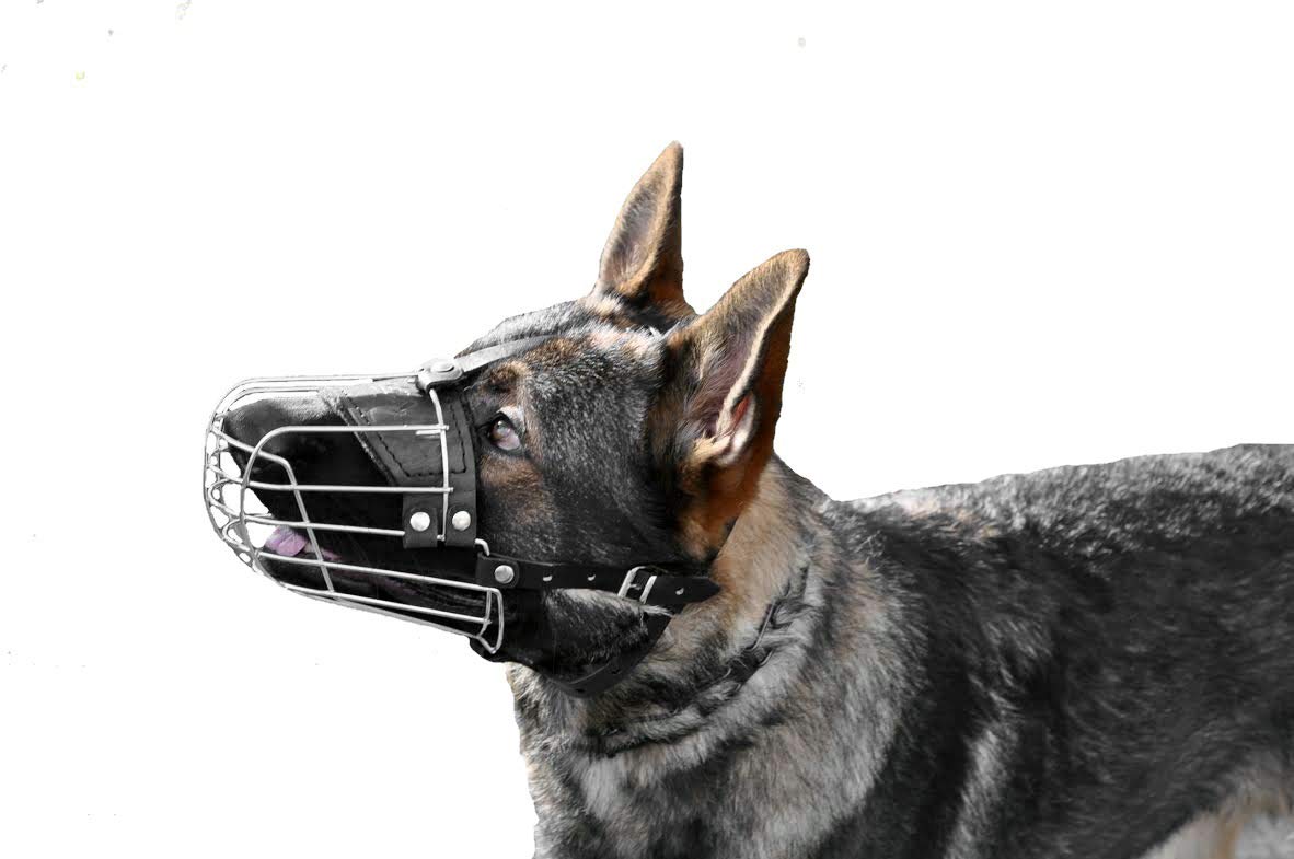 Viper Delta Metal Wire Basket Dog Muzzle, 3''(7.5Cm) X 10.5''(27Cm)
