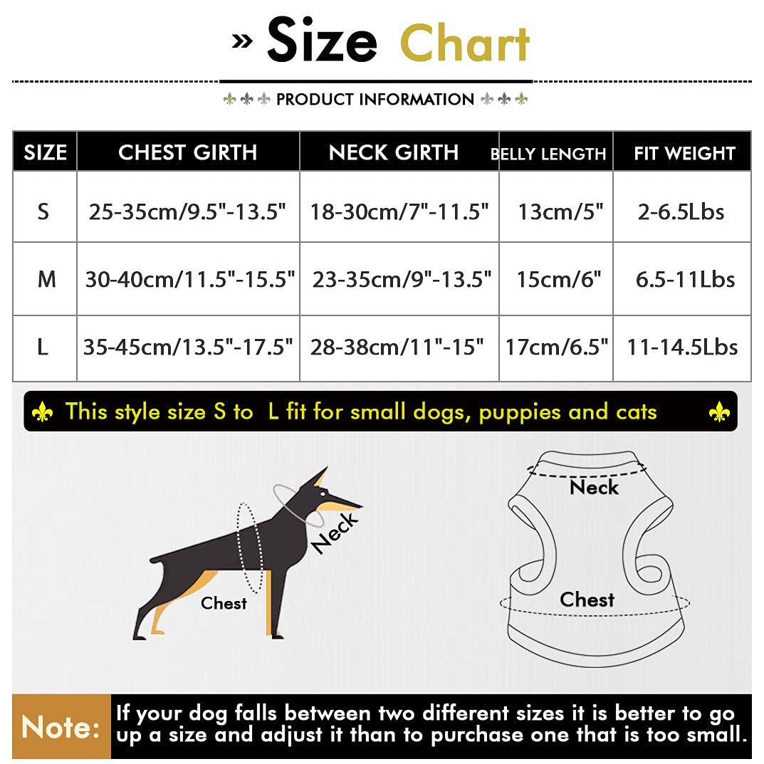 Smalllee_Lucky_Store Cwyp00068-Red-S New Soft Mesh Nylon Vest Pet Cat Small Medium Dog Harness Dog Leash Set Leads ,Red , S
