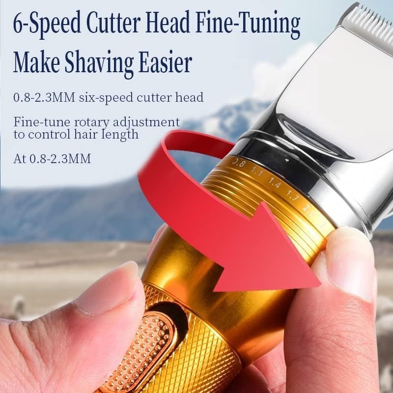 Electric Professional Dog Grooming Clippers, 350W Sheep Shears Pet Grooming Clippers For Heavy Duty Hair,Horses Cat Farm Livesto