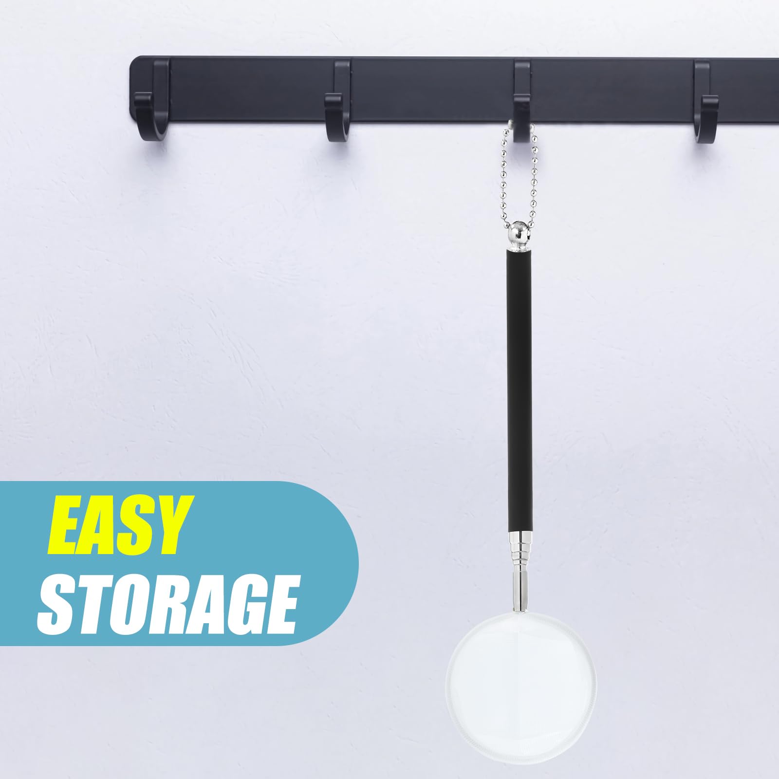 AQUANEAT Small Fish Tank Shrimp Net, Aquarium Debris Cleaning Tools, with Extendable Handle, 2    Circular