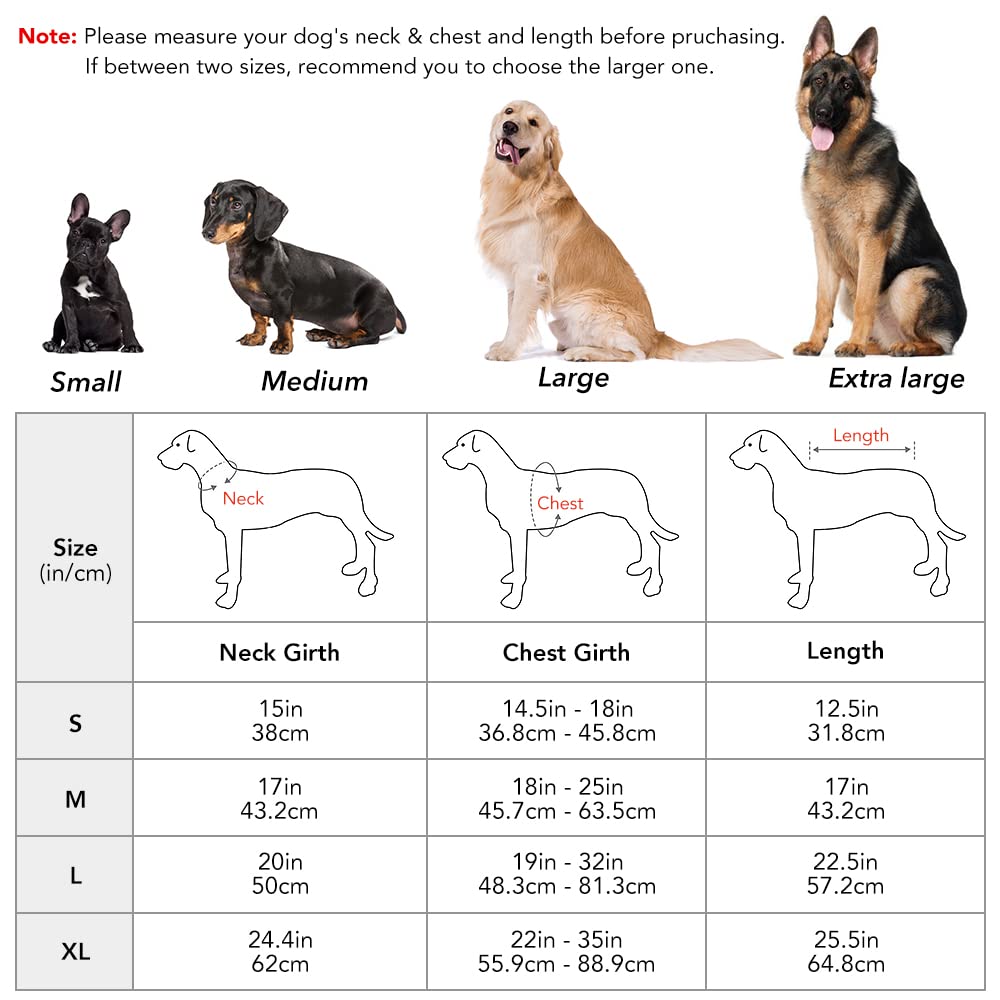 Ezierfy Waterproof Reflective Dog Raincoats - Adjustable Hooded Pet Rain Coat Jacket, Lightweight Dog Slicker Poncho For Small To X- Large Dogs And Puppies (Red, X-Large)