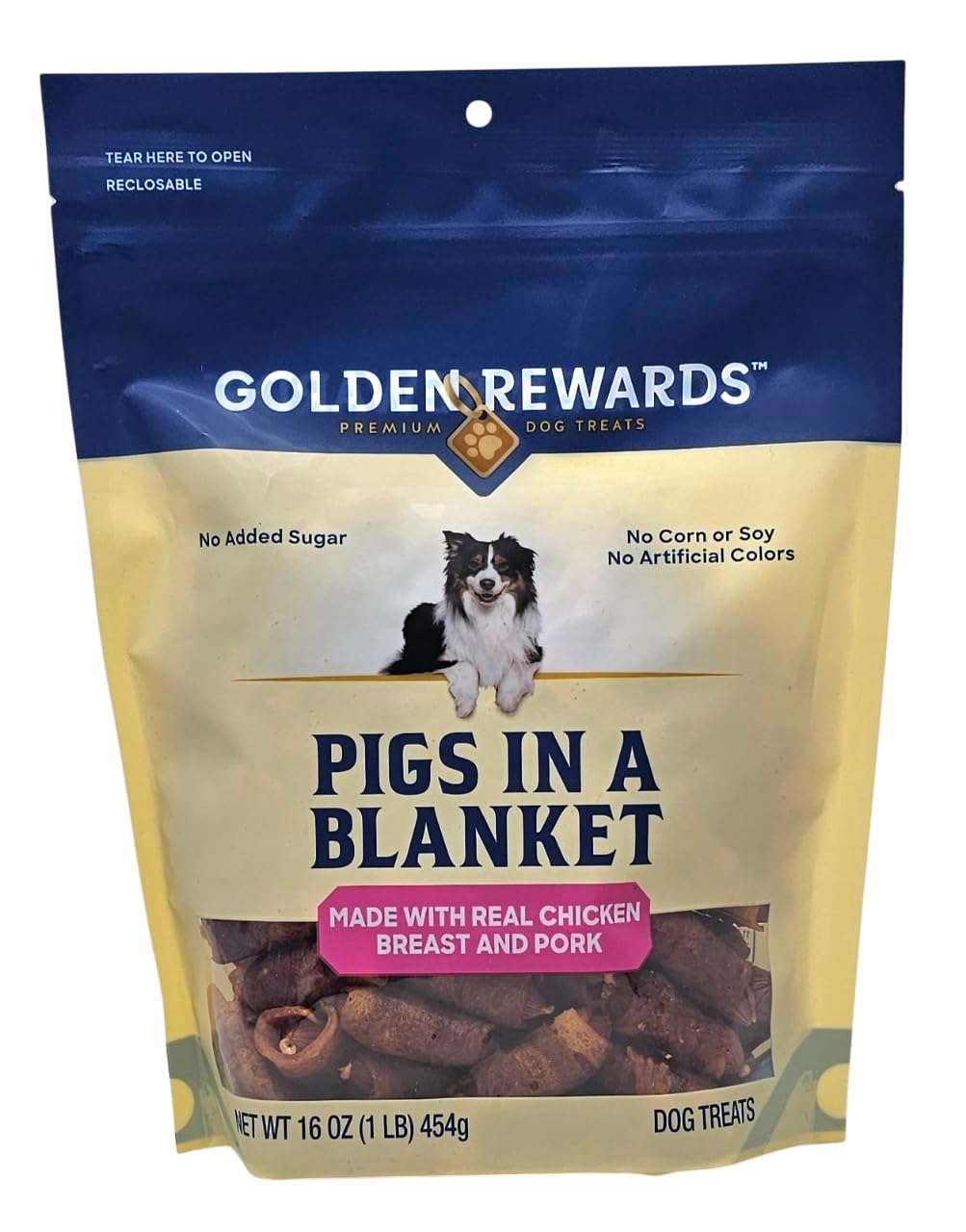 Golden Rewards Pigs in A Blanket - 16oz Bag - 2 Pack