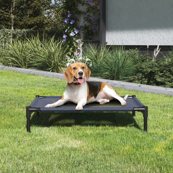 Petmaker Elevated Dog Bed Cover - 30X24-Inch Replacement Pet Bed Cover With Mesh Panel - For Indoor/Outdoor Use - Dog Cot Not In