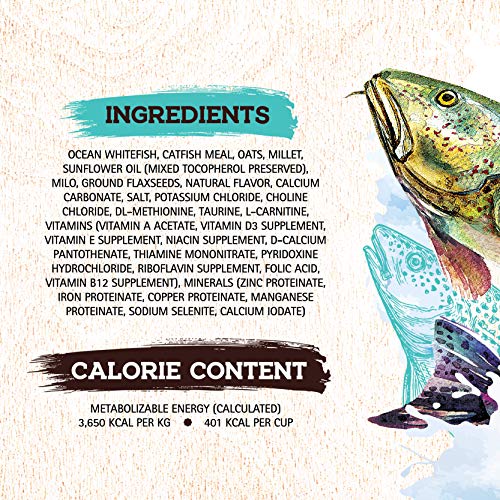 Inception Dry Dog Food Fish Recipe - Complete and Balanced Dog Food - Meat First Legume Free Dry Dog Food - 27 lb. Bag