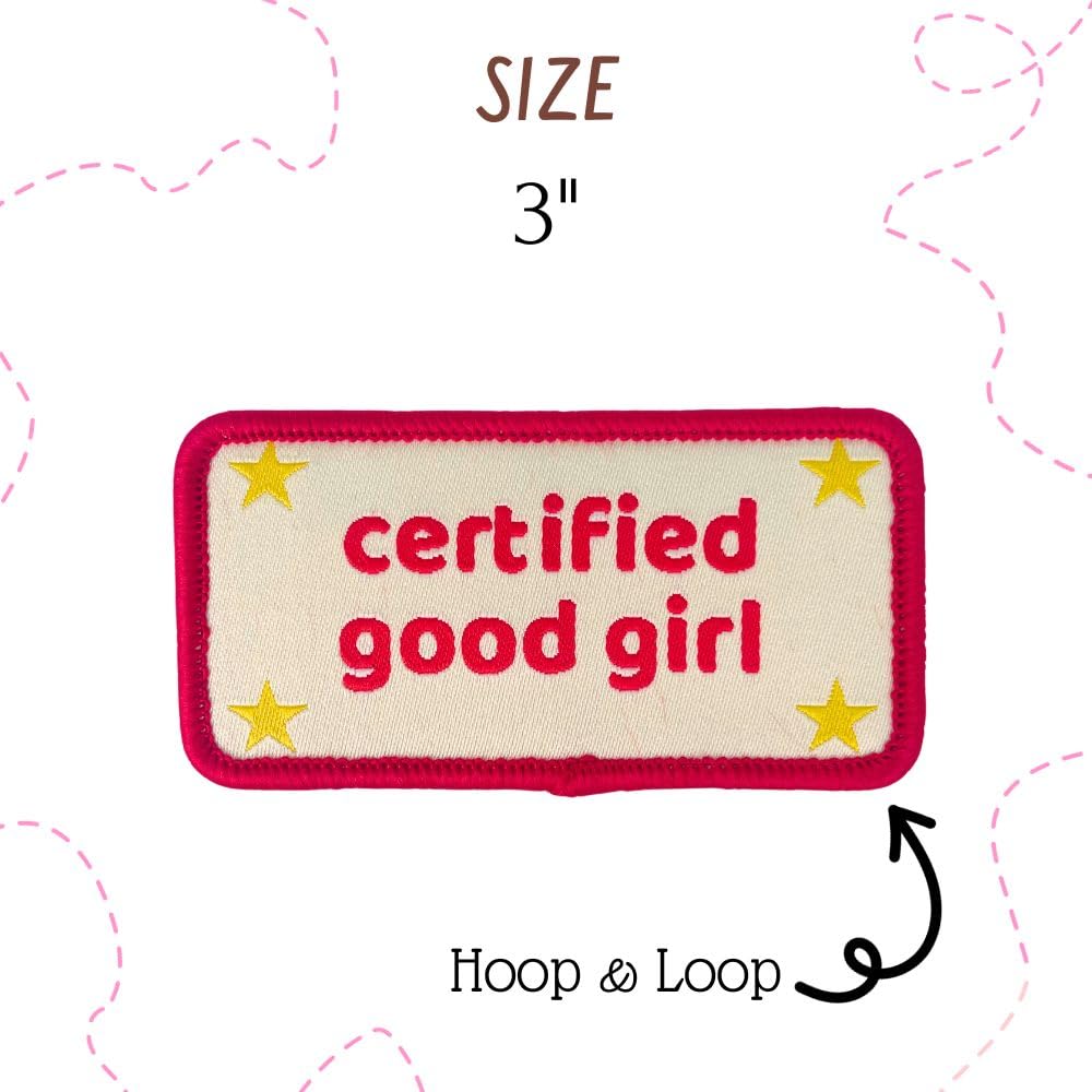 Certified Good Boy Girl Dog Harness Patches | Hoop & Loop Funny Cute Dogs Patch For Removable Vest Collar Tactical Working Moral