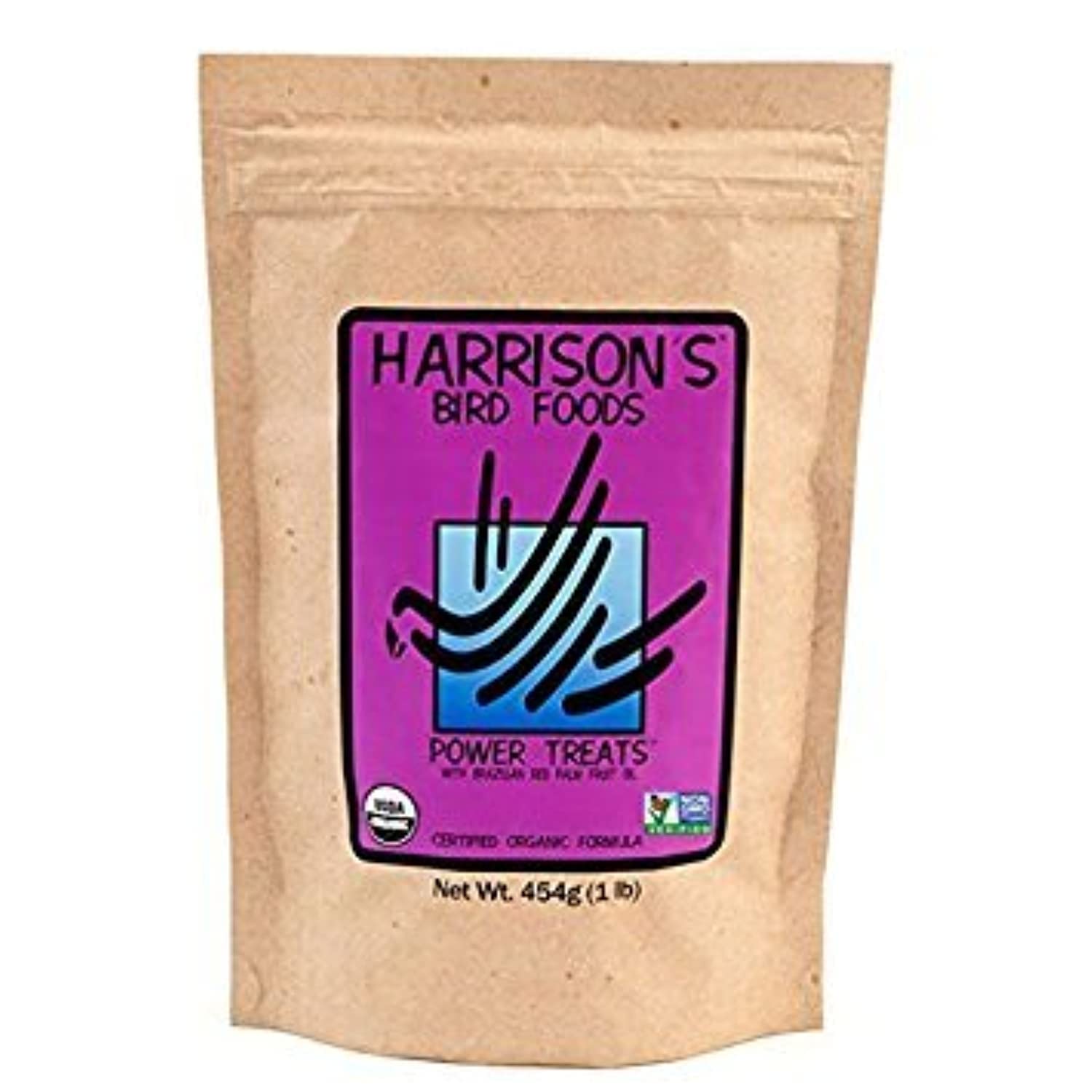 Harrisons Bird Food Power Treats with Red Palm Fruit Oil, 1 lb. 454g