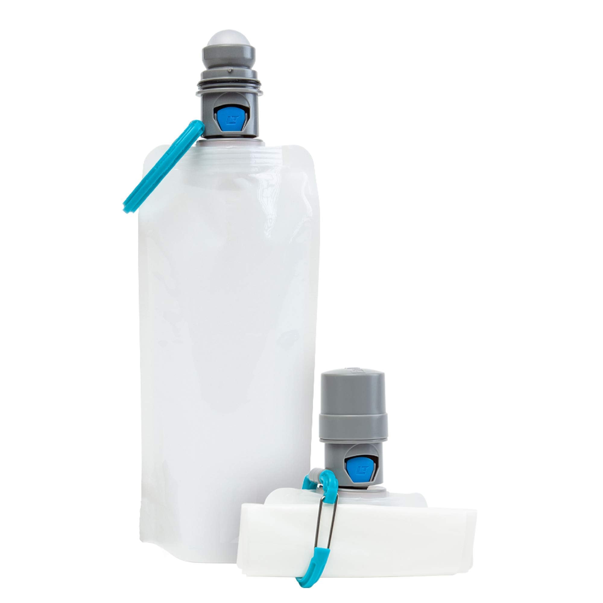 Vapur Ez Lick Flexible, Collapsible Dog Water Bottle With Patented Lick Activated Technology, Portable Hydration Water Dispenser For Walks, Hikes, And Travel, 23 Ounce, Whiteout, Pack Of 1