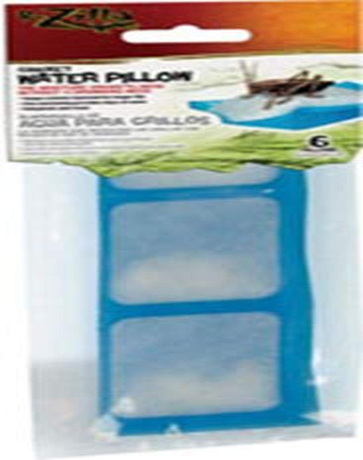 Zilla Reptile Food Cricket Water Pillows, 6Pack