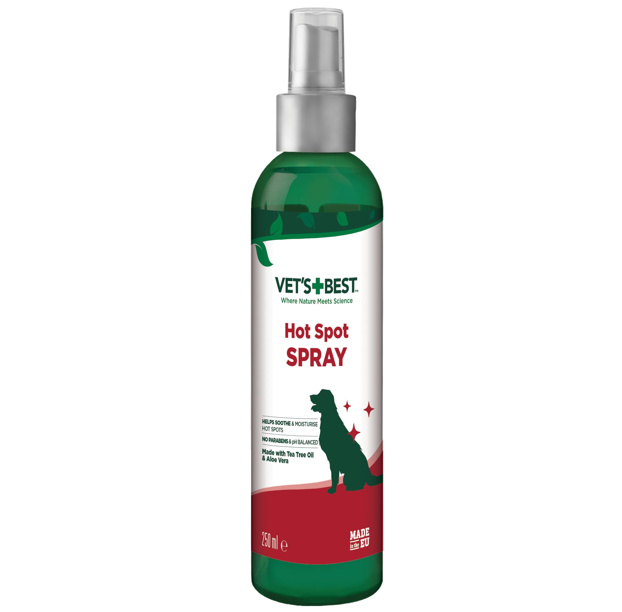 Vets Best Vets Best Dog Hot Spot Itch Relief Spray | Relieves Dog Dry Skin, Rash, Scratching, Licking, Itchy Skin, and Hot Spot