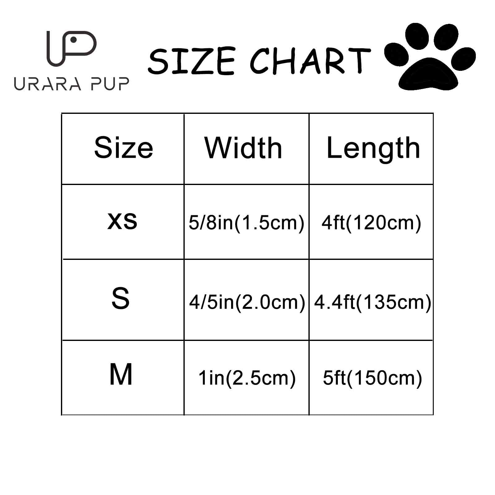 Up Urara Pup Dog Leash & Collar Set, Sturdy Durable Cotton, Red Plaid, Small To Large Dogs