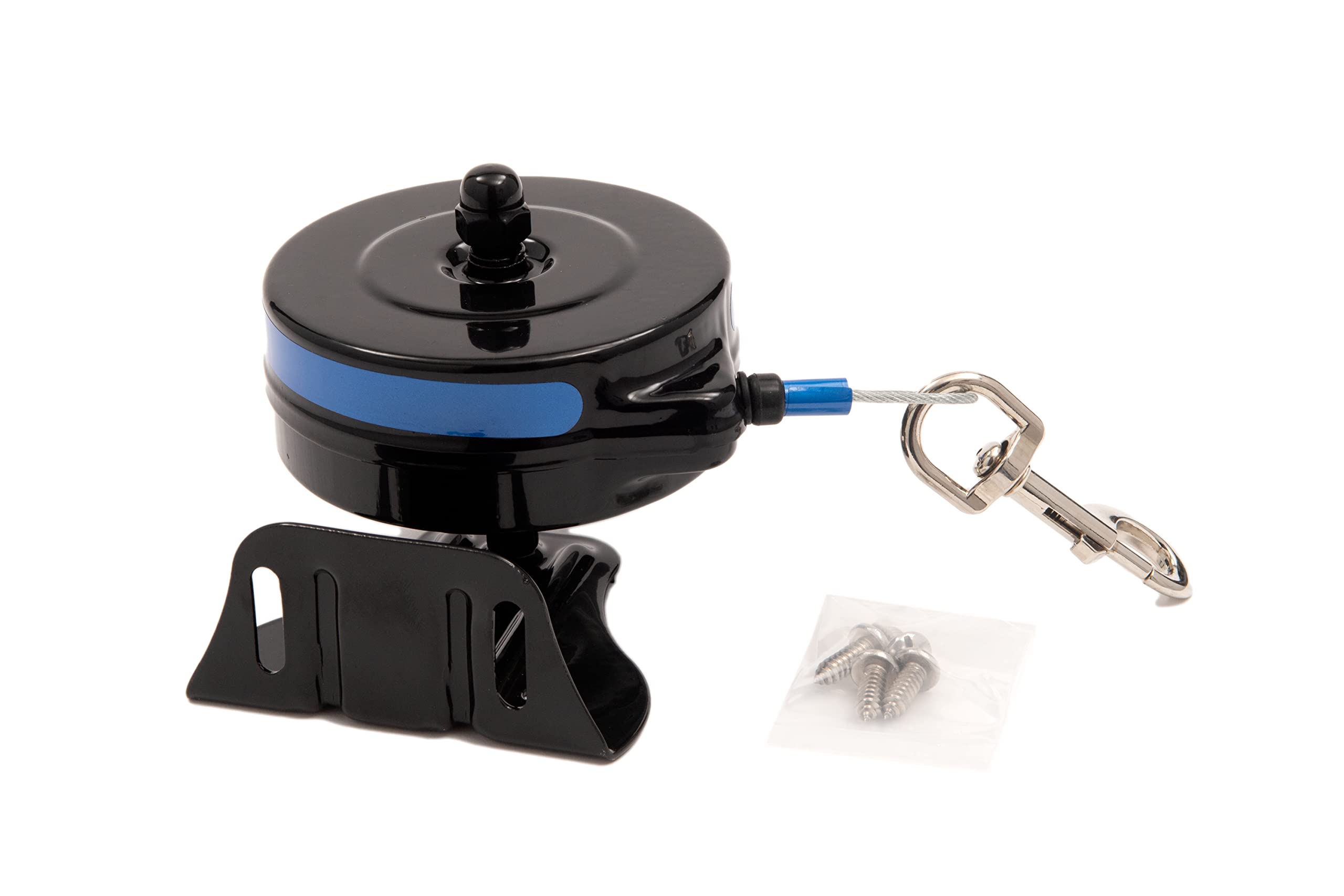 Lixit Bracket Mount and Stake Retractable Leash Tie Outs for Dogs (Bracket, Medium)
