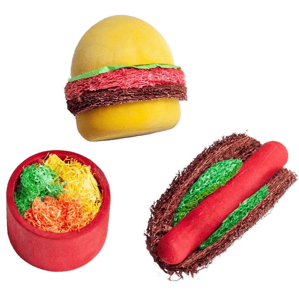 A&E Cage Company 52400592: Toy Nibble Loofah Cookout