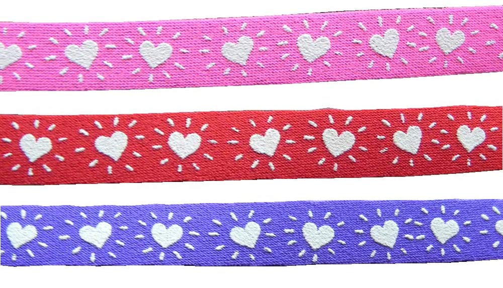 Beastie Bands Cat Collar, Hearts (Color Will Vary)