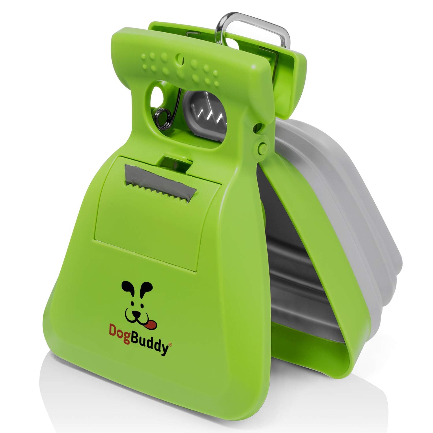 DogBuddy Pooper Scooper, Portable Dog Pooper Scooper, Poop Scooper for Small and Large Dogs, Pooper Scooper with Bag Attachment,