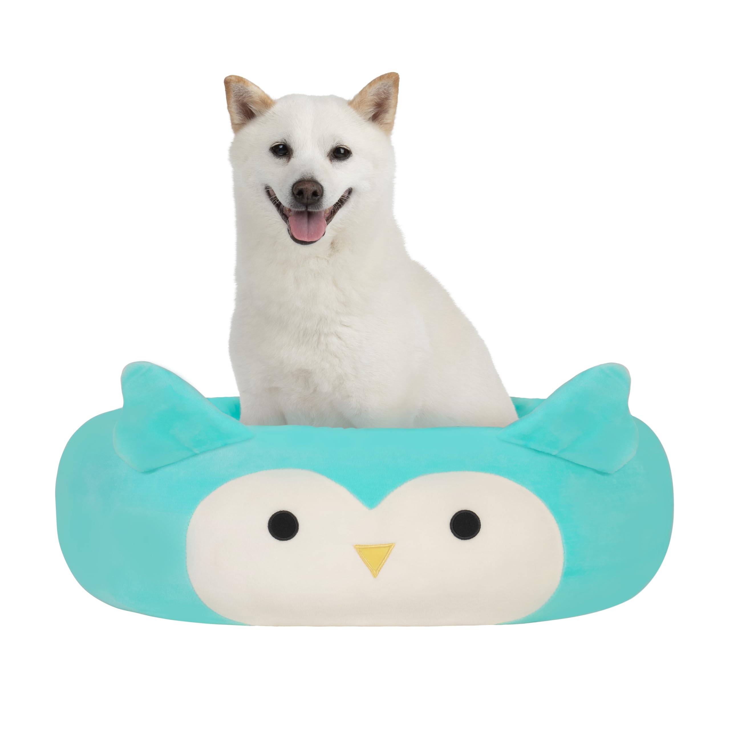 Squishmallows Original 24-Inch Winston The Owl Pet Bed - Medium-Sized Ultrasoft Official Jazwares Plush Pet Bed