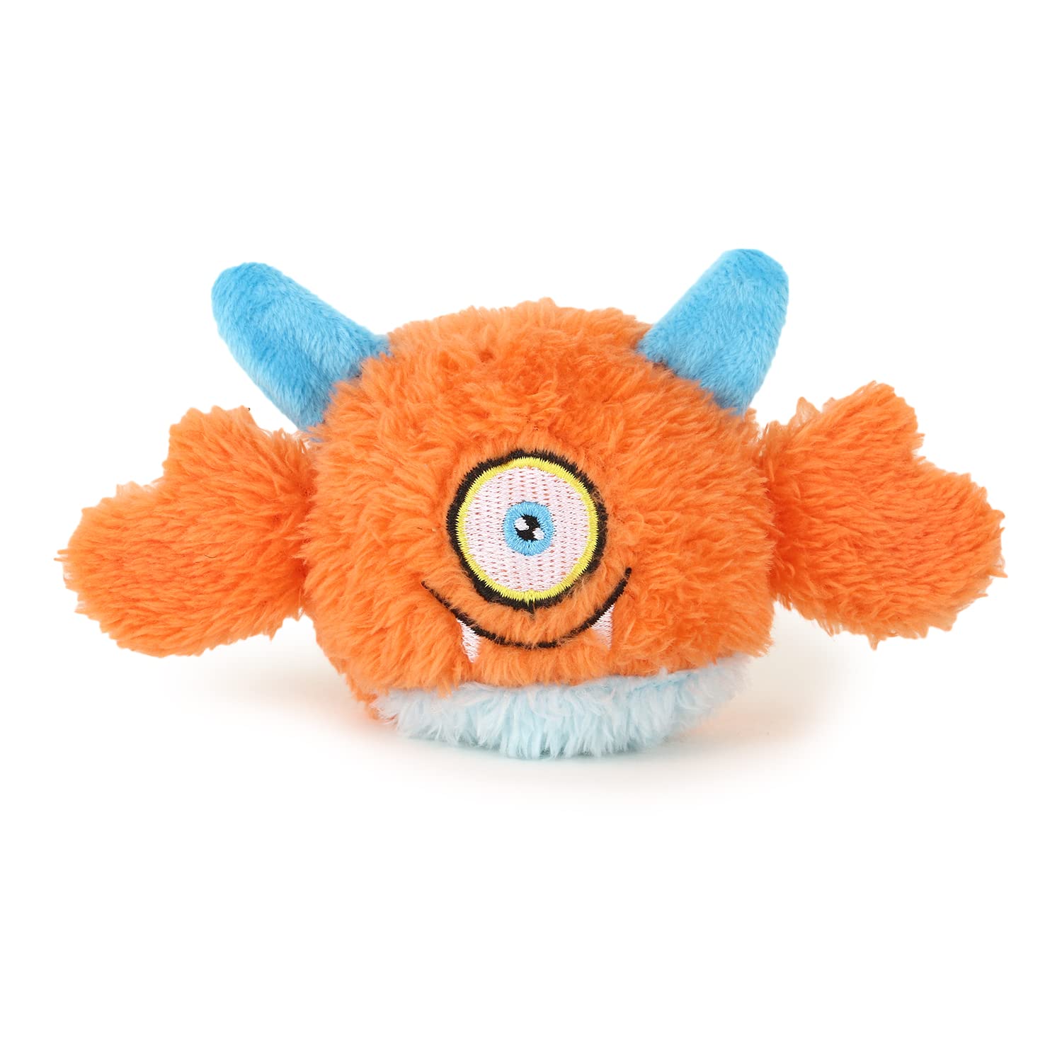 Basil Plush Monster Ball With Tpr Small Squeaky Ball Inside Toys For Playing Dog