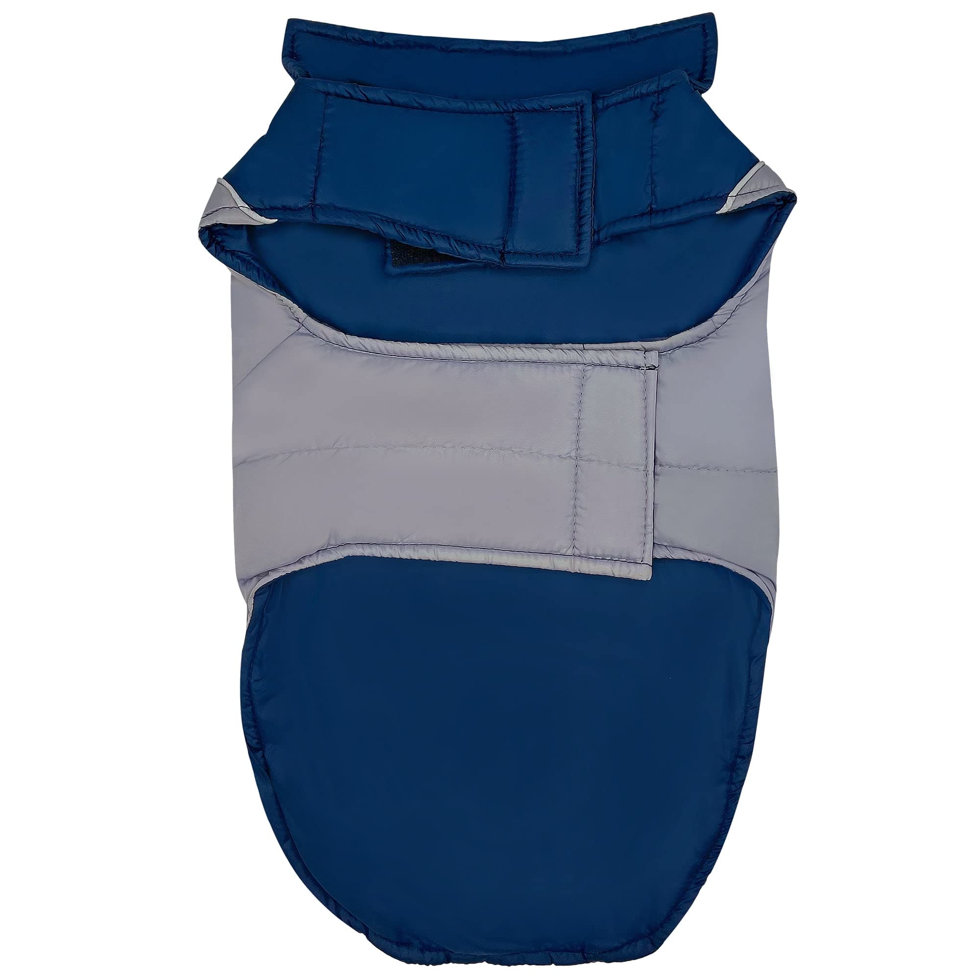 Nfl Dallas Cowboys Puffer Vest For Dogs & Cats, Size Large. Warm, Cozy, And Waterproof Dog Coat, For Small And Large Dogs/Cats.