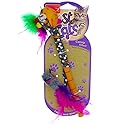 Hartz Just For Cats Twirl and Whirl Interactive Cat Toy Wand, All Breed Sizes