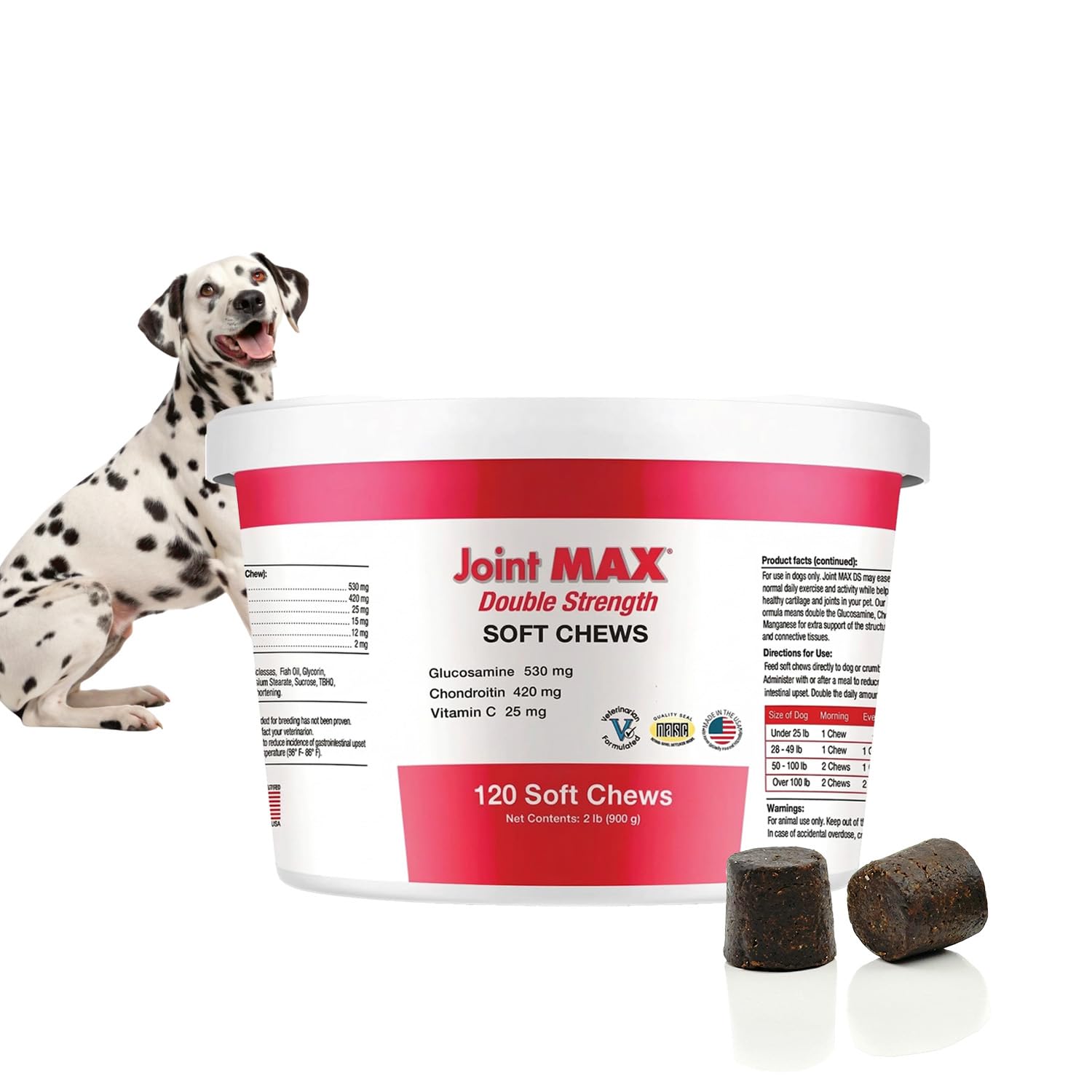 Joint MAX Double Strength Soft Chews (120 Chews)