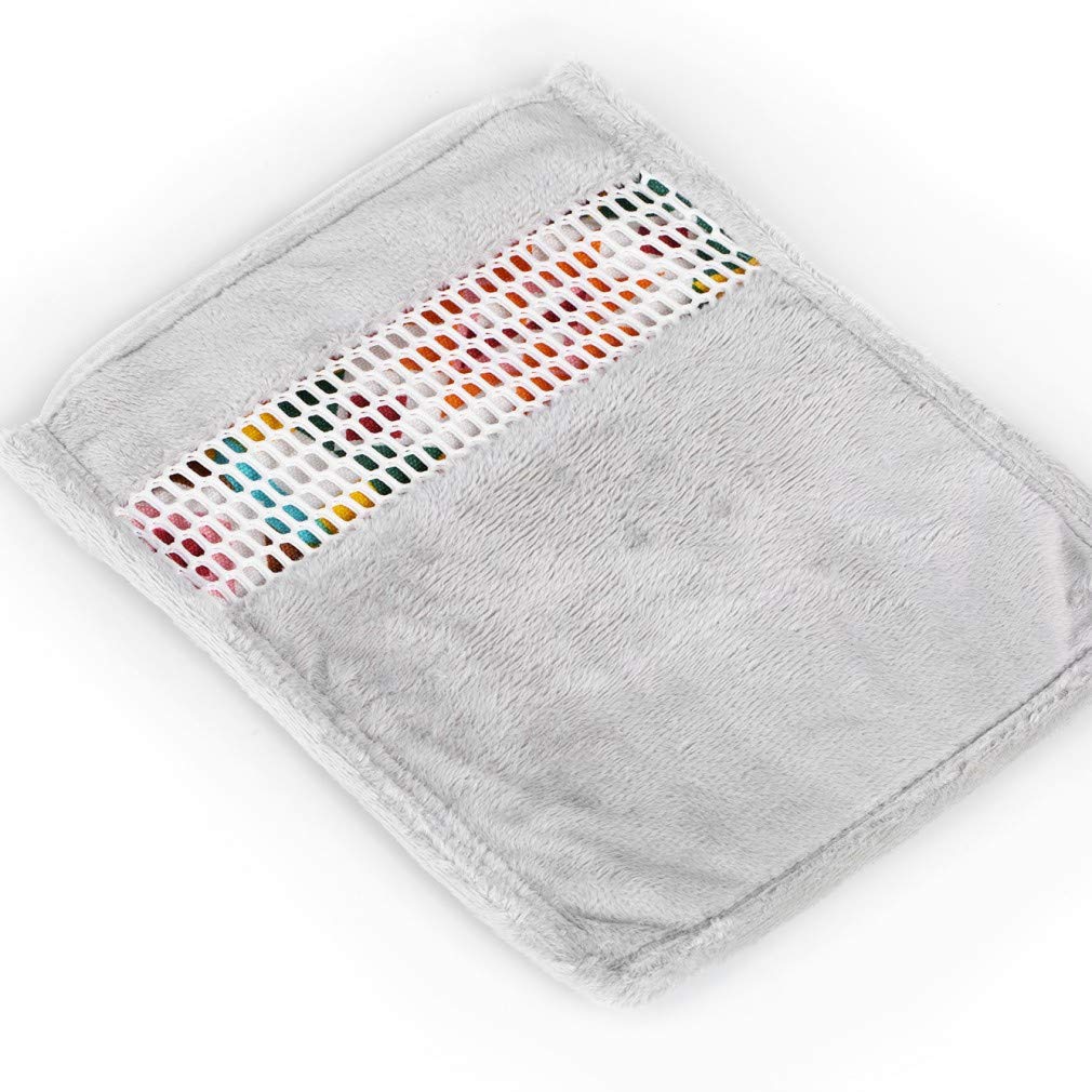 Kintor Sugar Glider Bonding Pouch Carry For Rat Hedgehog Small Pocket Pets (Pink Ethnic, 8.7X6.3Inch)