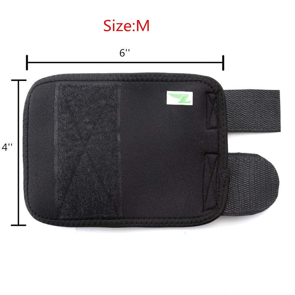 Dog Leg Brace One Pair Heals Hock Joint Wrap Sleeve for Front Legs(M/Front)