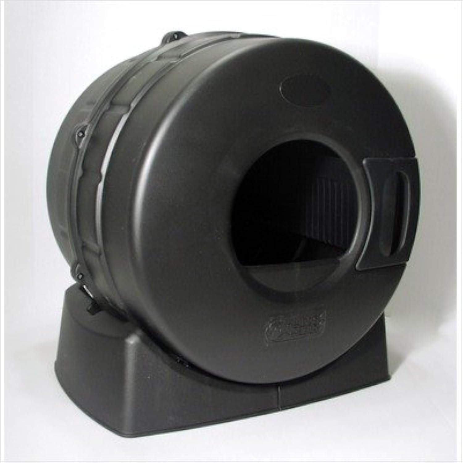Litter Spinner Cat Litter Box, Black 18X20X14.5 Inches