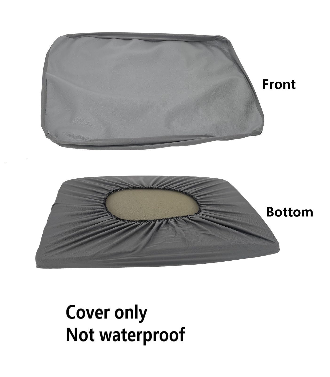 Eechicspace Grey Dog Bed Cover Hair Resistant Easy Clean Not Waterproof 36 X 27 Icnh