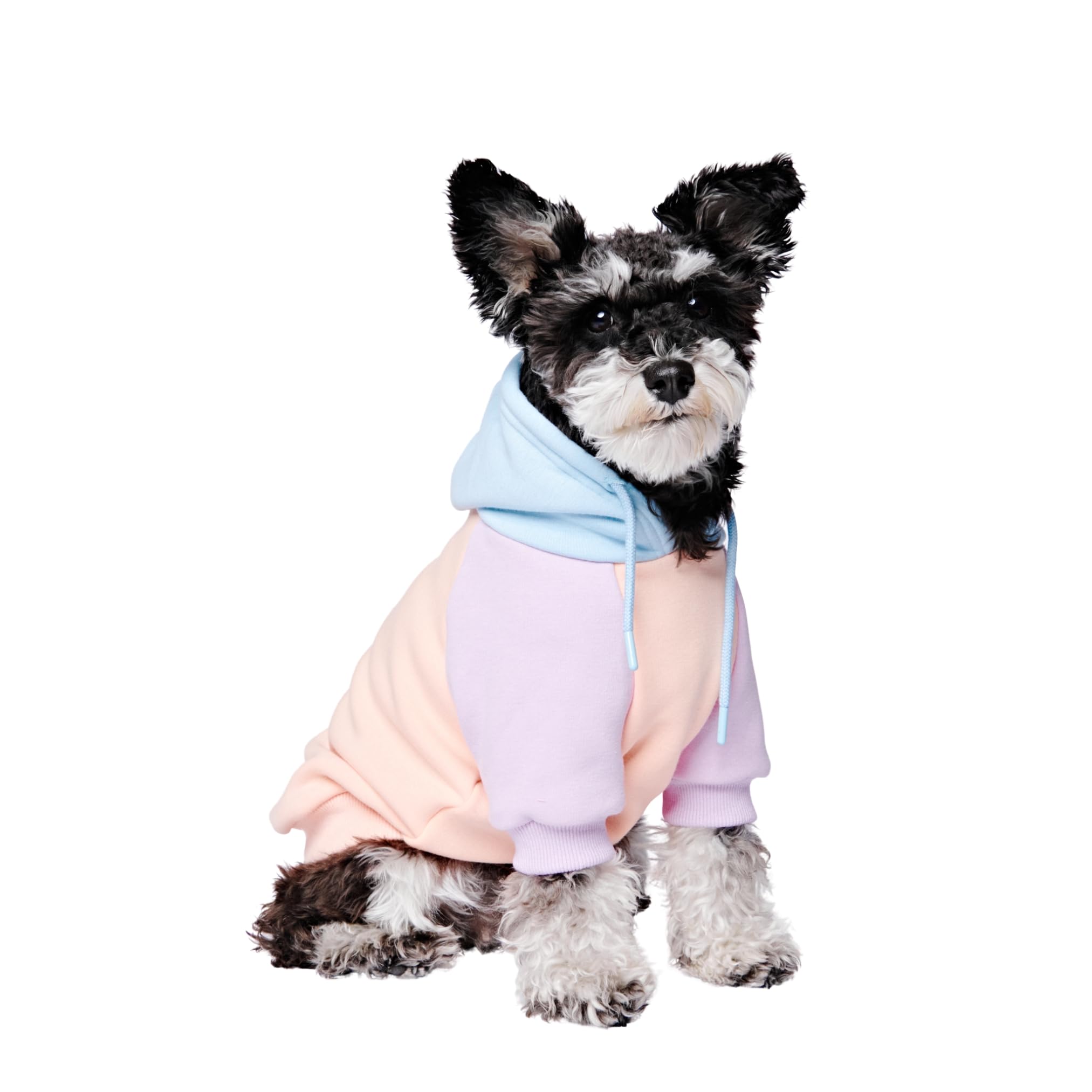 Spark Paws Dog Hoodie - Premium Quality, Buttery Soft, Superior Comfort And Fit, Calming Fleece Interior, Suitable For All Breeds - Cotton Candy - M
