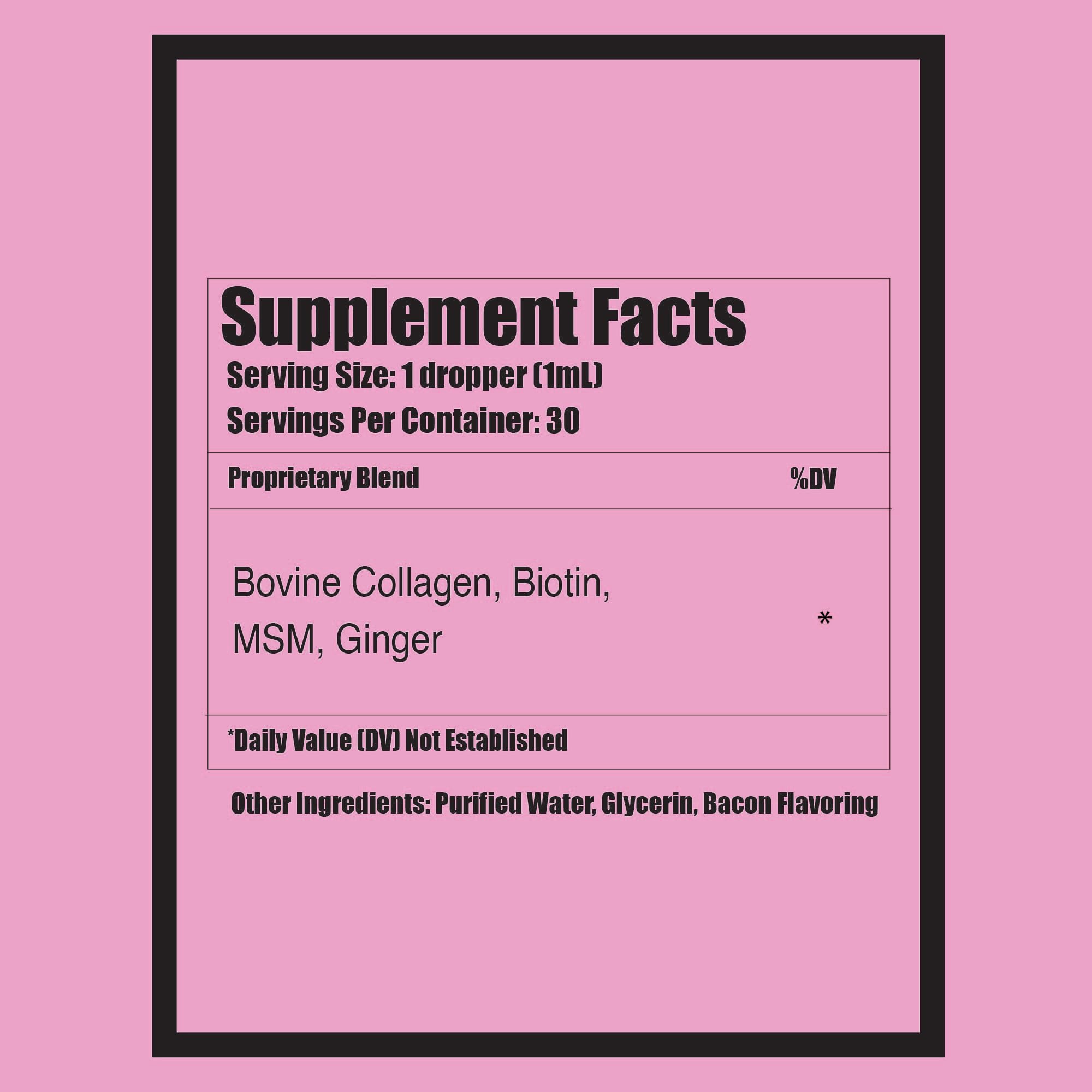 Collagen for Dogs - Liquid Collagen for Dogs - Skin and Coat Supplement for Dogs - Dog Liquid Collagen - Dog Collagen - Dog Coll