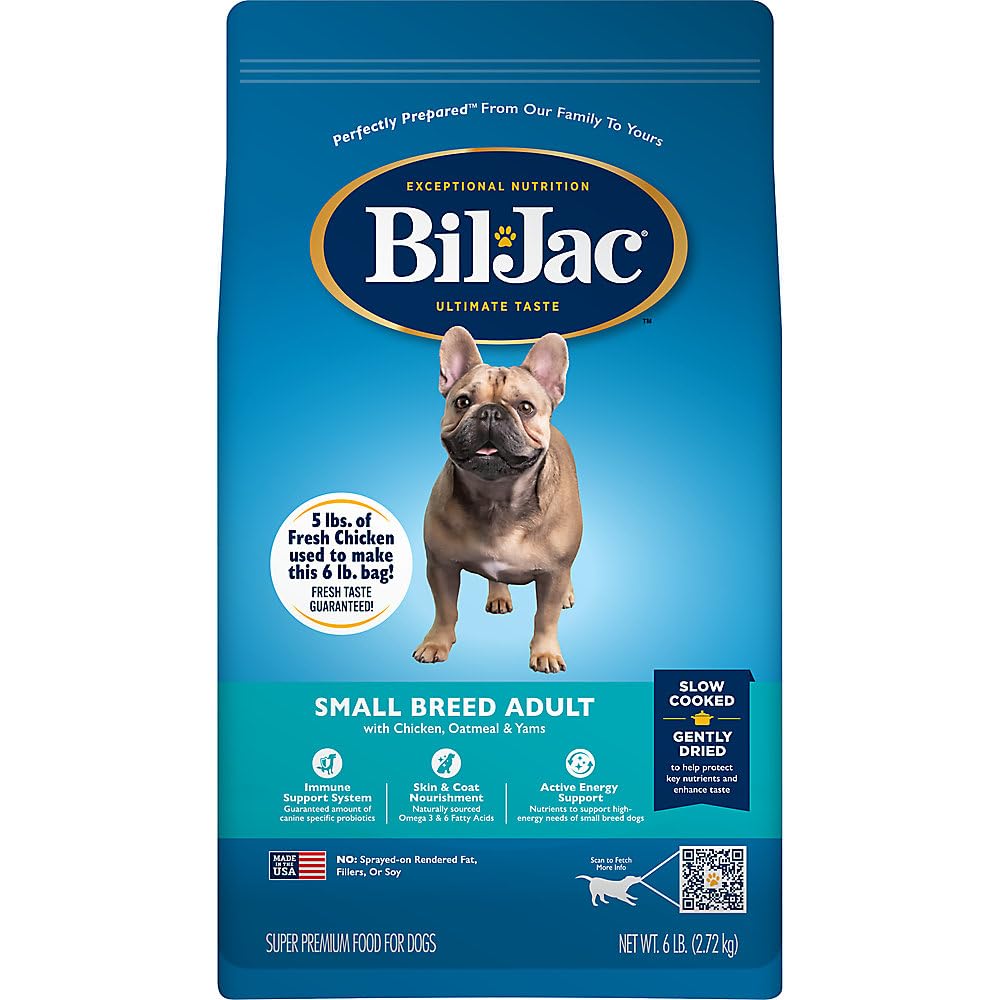 Bil Jac Small Breed Select Dry Dog Food, 6 lb