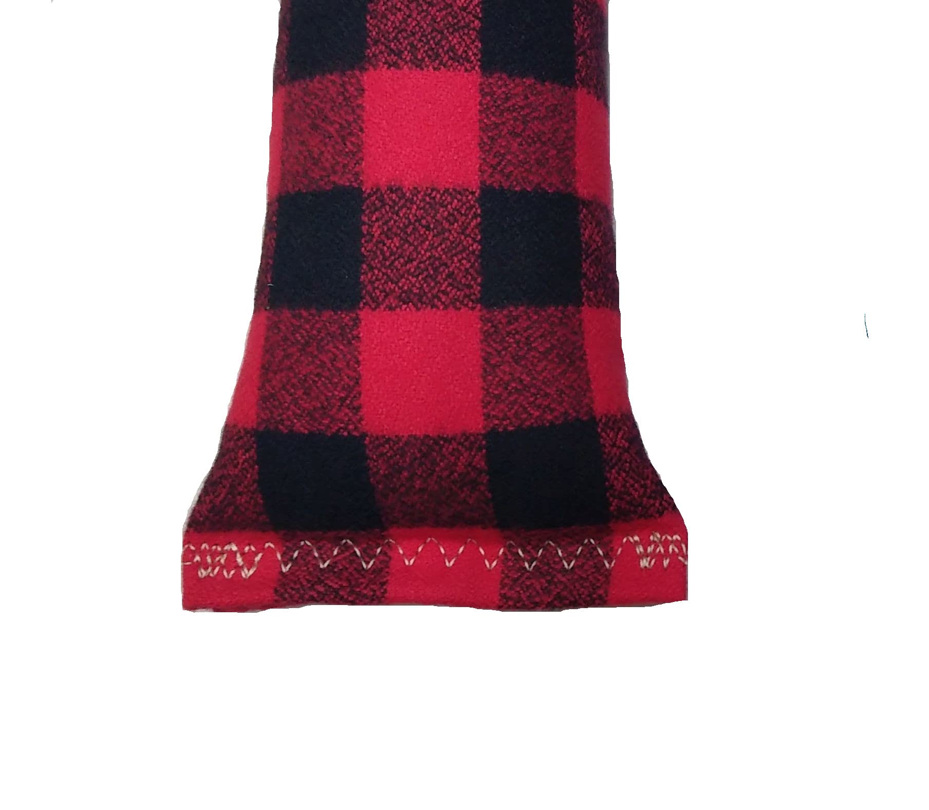 West Coast Pet Products 15'' Catnip Cat Kicker Toys/Kitty Kick Sticks/Cat-Nip Kick Sticks (Red/Black Flannel) (Kickers Filled Wi