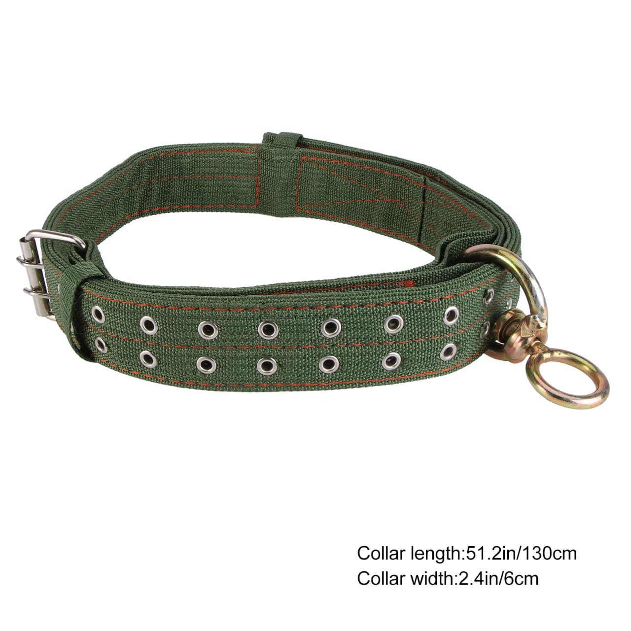 Doitool Cow Collar Canvas Calf Collar Neck Strap Adjustable Buckle Livestock Traction Necklace For Farm Animals Sheep Horse Pet