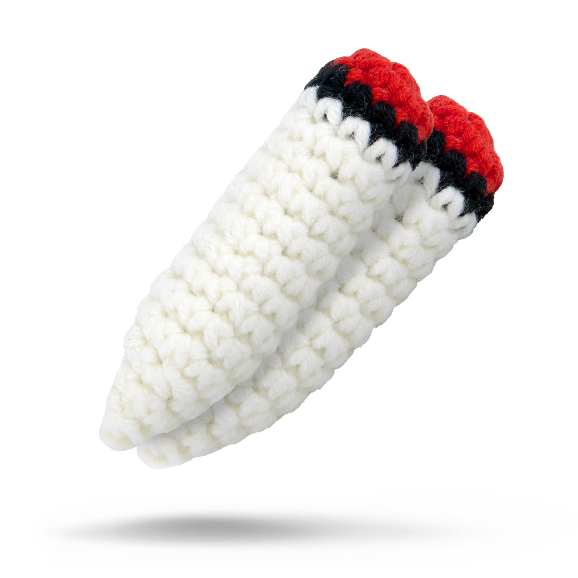 Lit Labs Catnip Doobies Toy Kittie J'S Pre-Rolled Cone Form 3 Inches Long - Handmade Crocheted - Entertain Your Cat With Hilario
