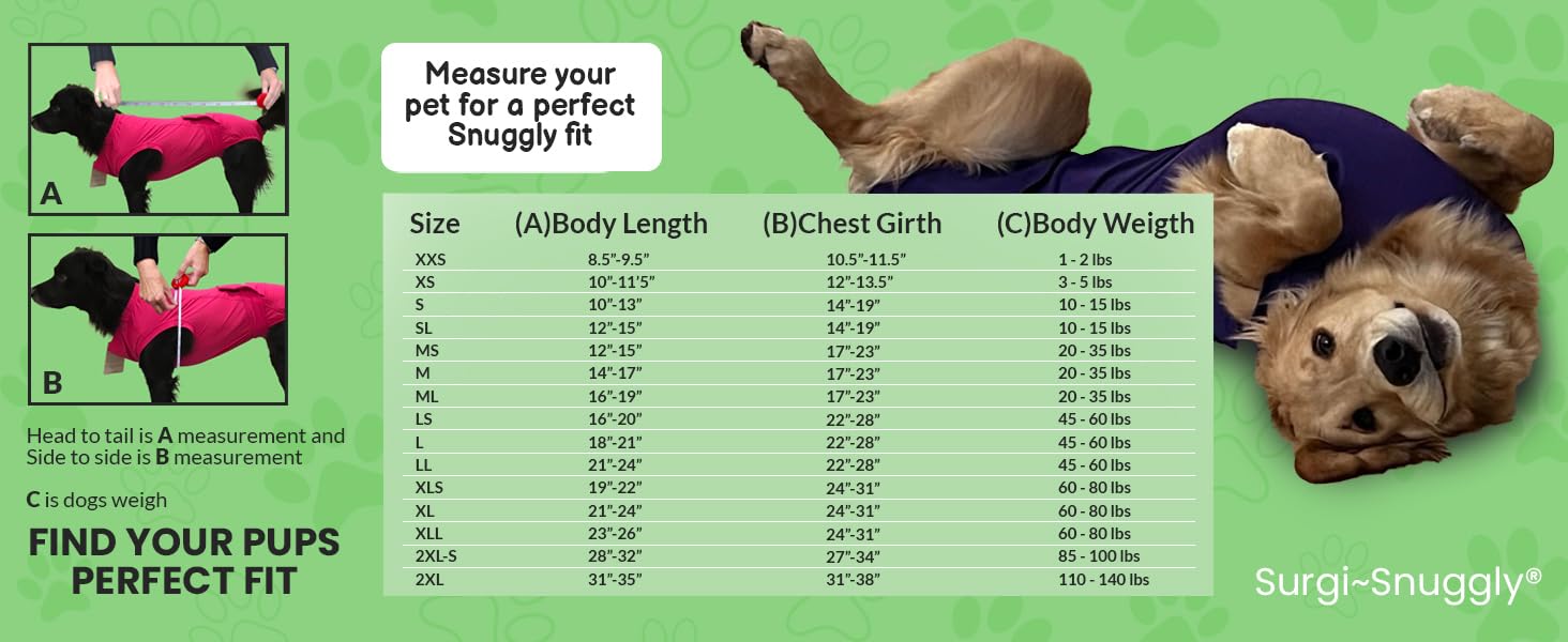 SurgiSnuggly Covers Disposable Dog Diapers Male Or Female Dogs, Holds Largwe Dog Wraps in Place Snuggly for Heat Cycle and Bette