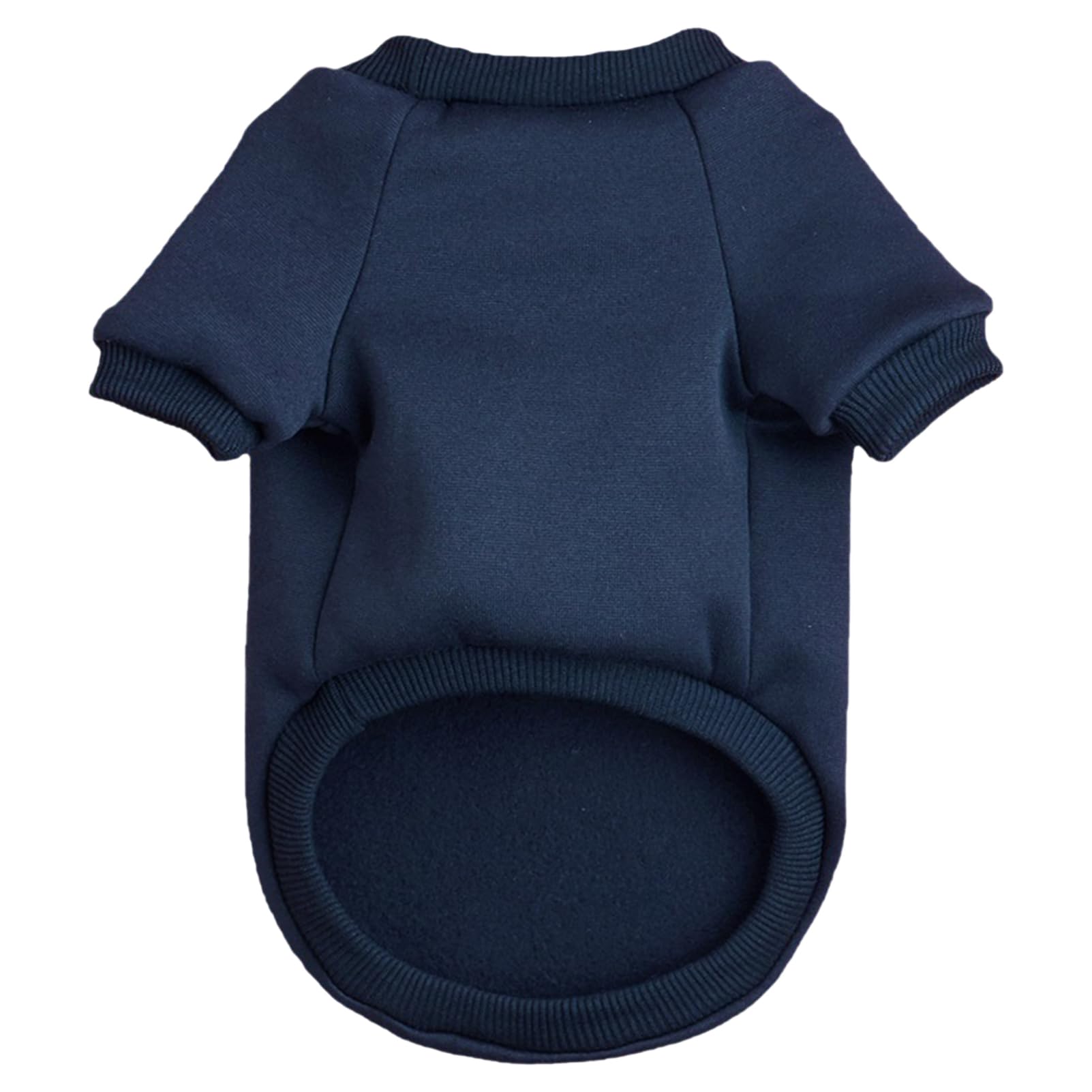 Jouhoi Puppy Sweater For Small Dogs Clothes Warm Winter Cat Clothe Pet Sweatshirt Knitwear Doggie Kitten Clothing (X-Small, Navy
