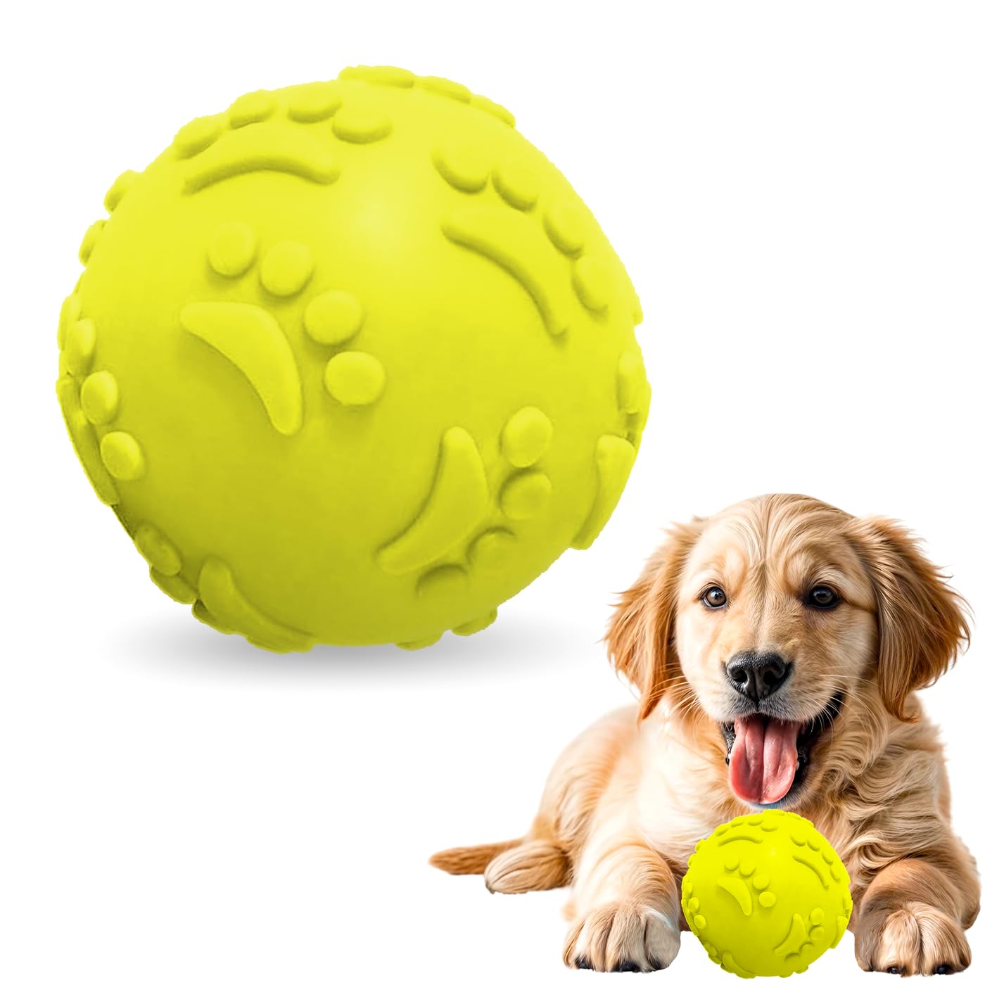 PetVogue Rubber Squeaky Chew Toy for Small Dogs and Cats, 12cmL Purple Elephant Kitten and Puppy chew Toy