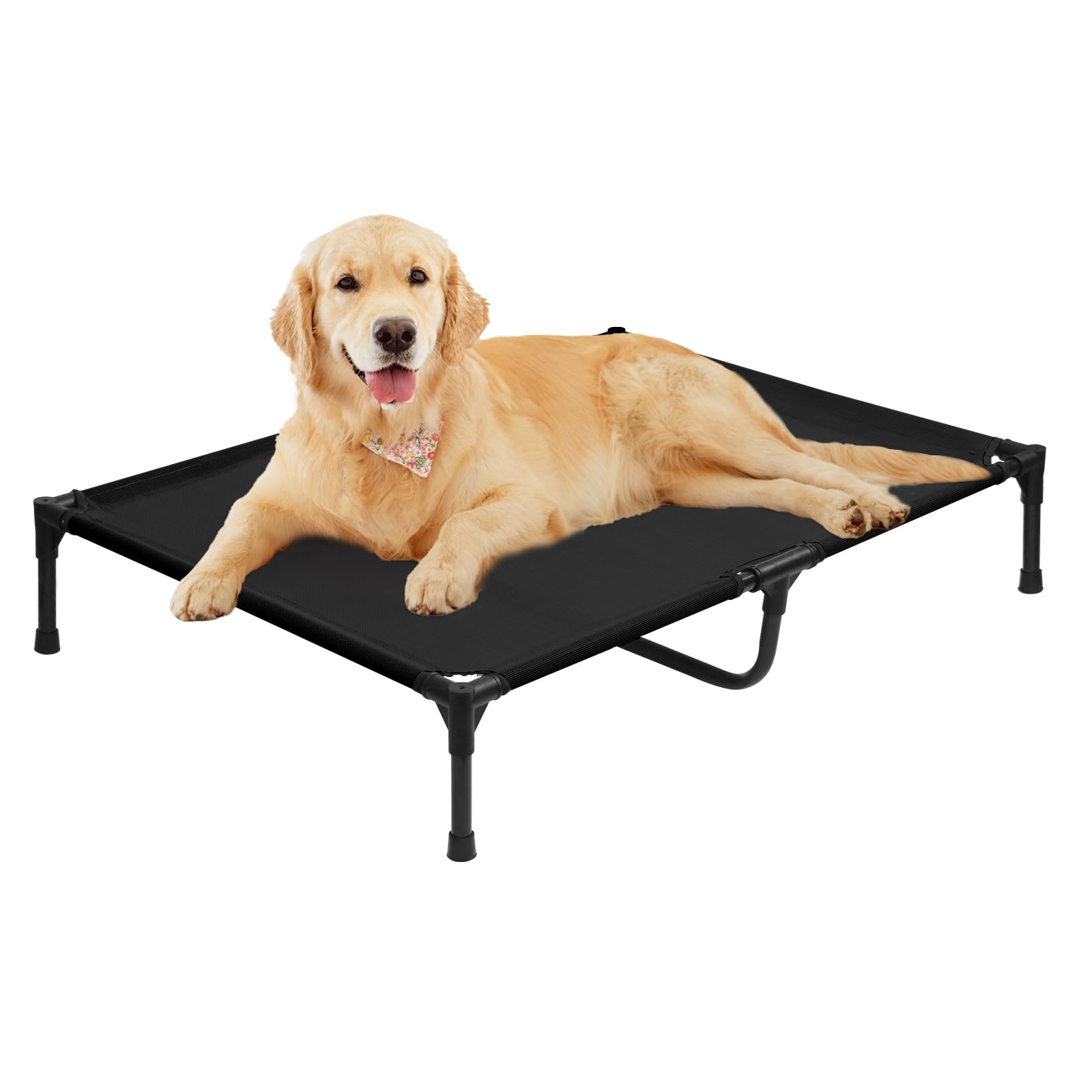 Extra Large Elevated Dog Bed, Outdoor Raised Dog Cot For Extra Large Dogs, Lifted Pet Hammock Beds, Pets Place Bed For Training 