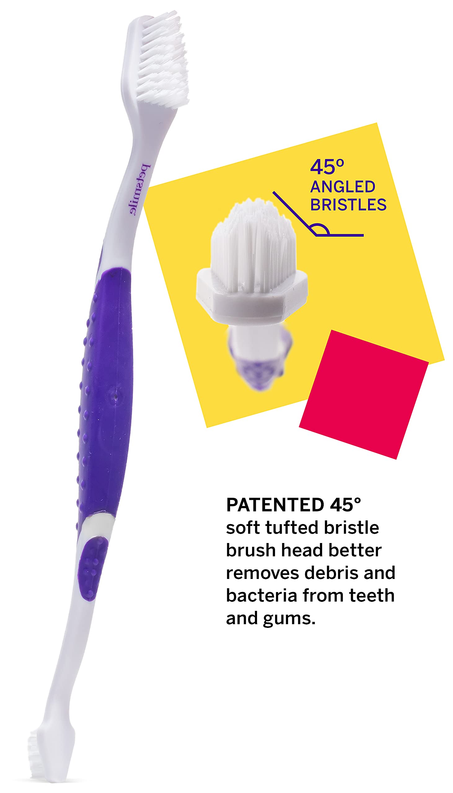 Petsmile Professional Pet Teeth Brushing Kit for Cats & Dogs - Only VOHC Accepted Toothpaste & Patented Toothbrush - Proven to C