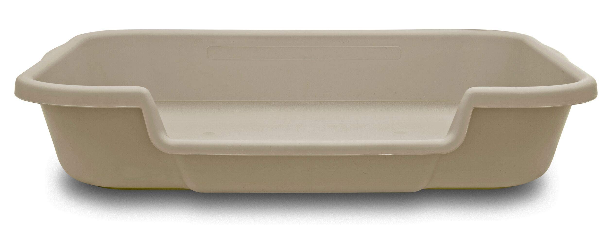 Kittygohere Senior Cat Litter Box 2 Pack, Large Beach Sand Low Entrance Kitty Litter Box, Sized For Cats Comfort, Perfect For Senior And Arthritic Cats, Made In Usa