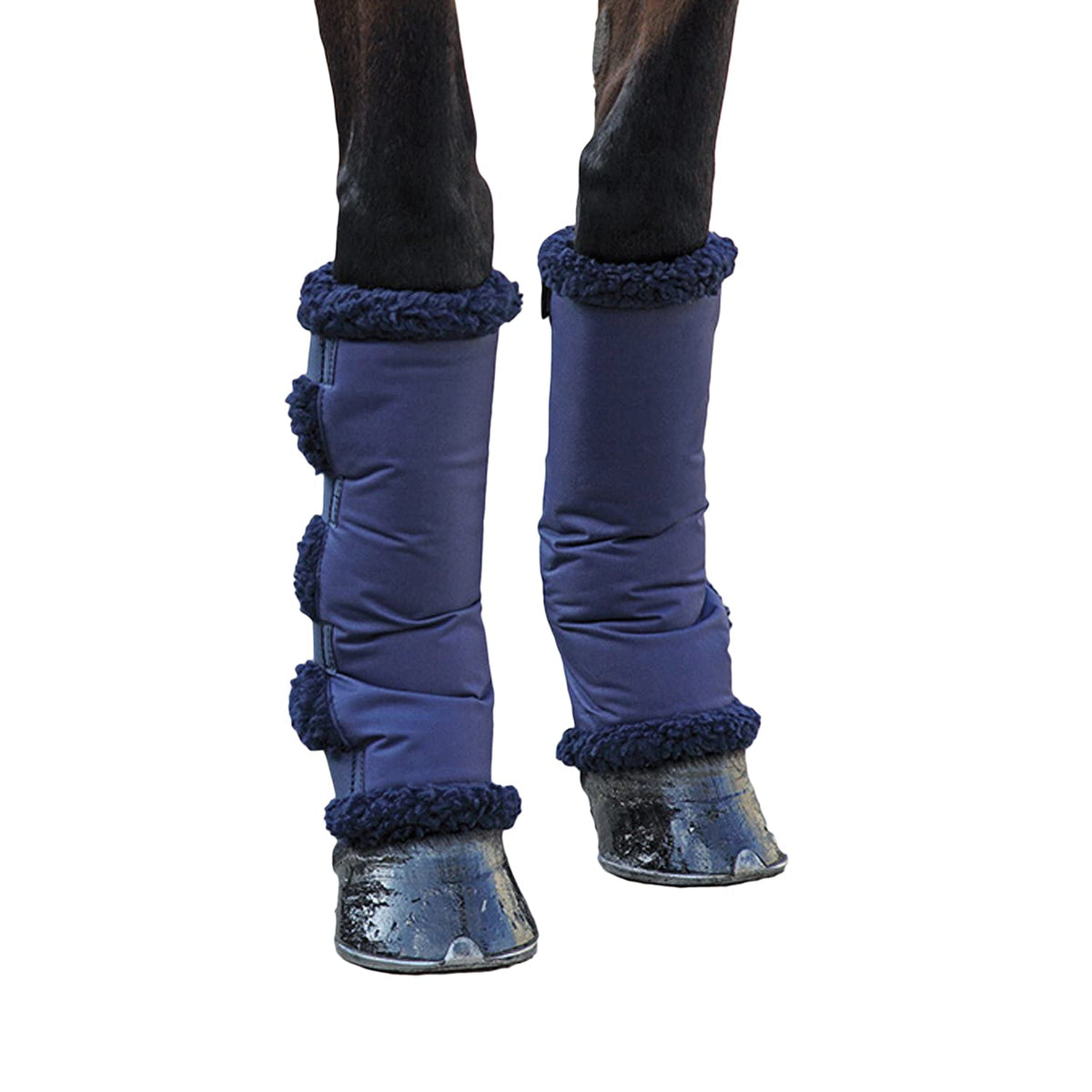 Shires Short Fleece Lined Travel Horse Boots (Cob)