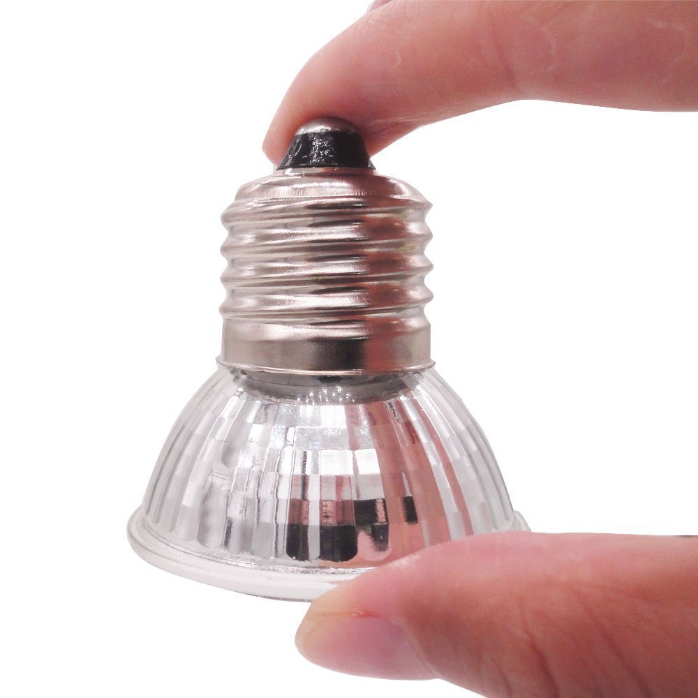 Ctkcom 25W Uva+Uvb Reptile Bulbs(4 Pack)- 110V Lizard Lamp Heating Lamp Spot Lamp For Turtle Aquarium Aquatic Reptile Lizard Habitat Heat Light